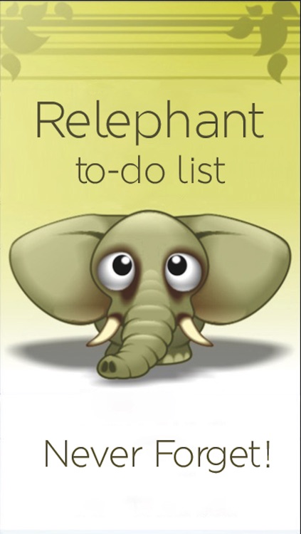 Relephant - to do list and notes made easy