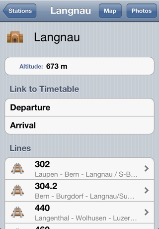 Swiss Railway Mapのおすすめ画像4