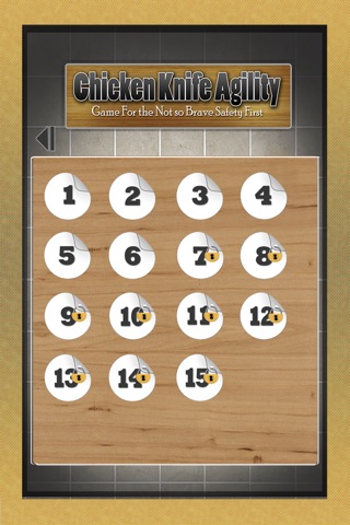 Chicken Knife Agility Game For the Not so Brave : Safety First - Free Edition screenshot 3