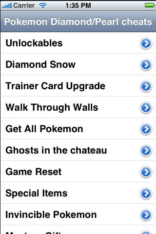 Cheats for Pokemon Diamond/Pearl Guide - FREE