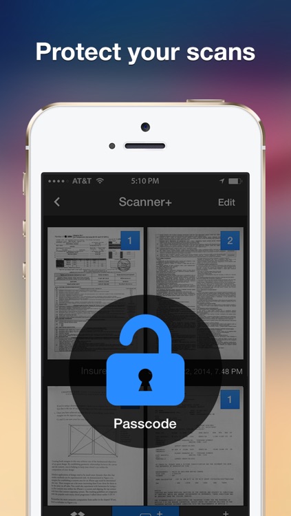 Scanner+ Pro scan documents into PDF screenshot-4