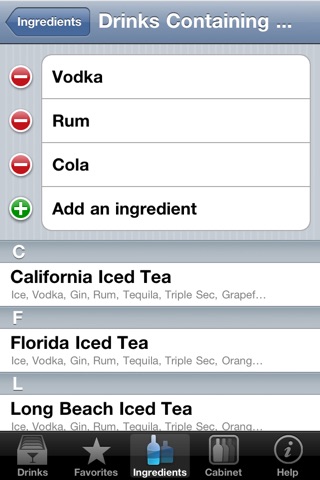 Top Shelf Drinks screenshot1