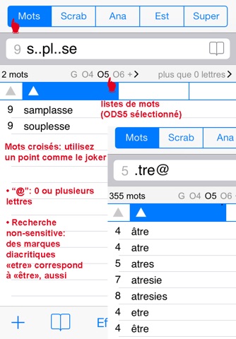 F Words Finder French PRO screenshot 2