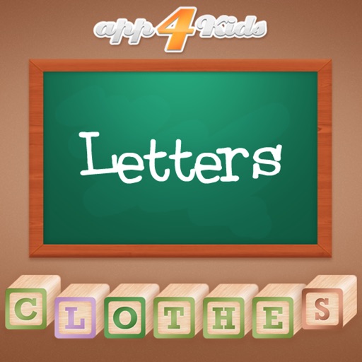 App4Kids Letters Clothes Icon