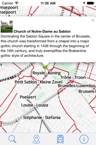 Offline Map Brussels - Guide, Attractions and Transport screenshot 4