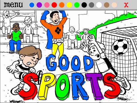 Super Safe Comics: Good Sports screenshot 3