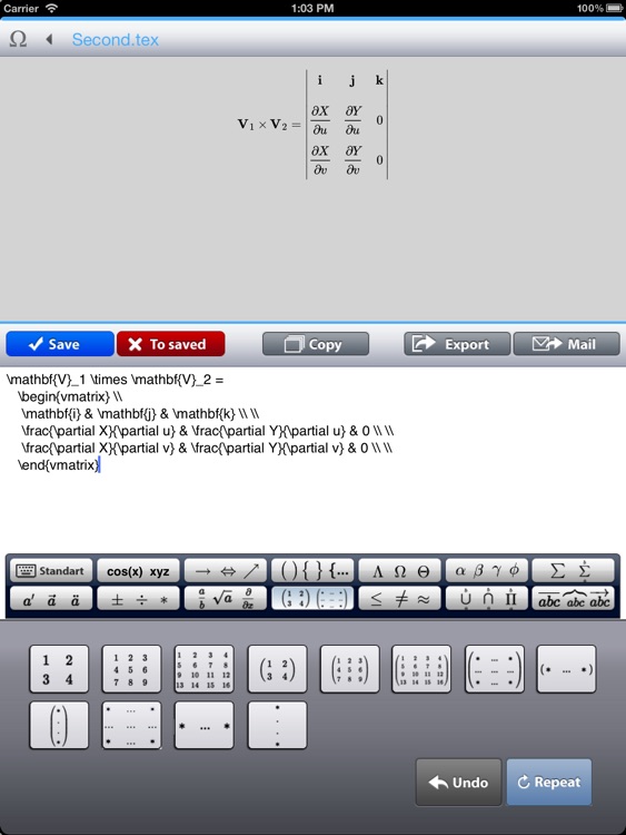 Equations (TeX, LaTex editor) screenshot-3