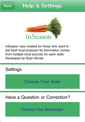 inSeason: Fresh Local Produce screenshot 4