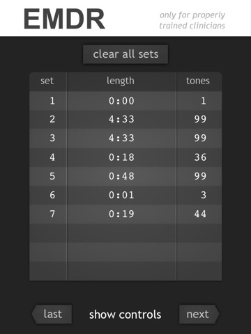 EMDR For Clinicians PRO HD screenshot 3