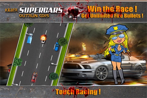 Killer Supercars Outlaws Outrun Cops : Fast Chase & Race Rally screenshot 3