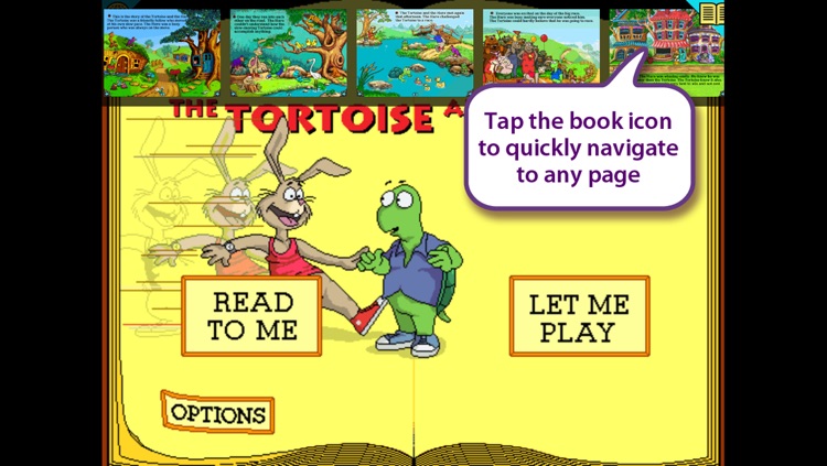 Tortoise and the Hare – Wanderful interactive storybook in UK English and French