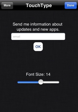 TouchType Lite
