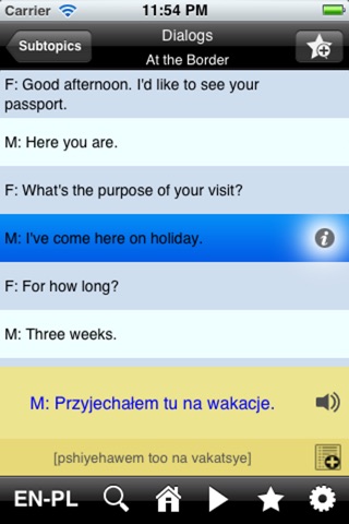 EasyTalk Learn Polish screenshot 2