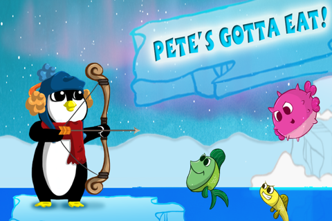 Frozen Food Maker, Penguin Archery Game screenshot 2