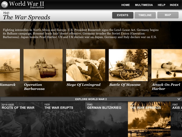 World War II Interactive