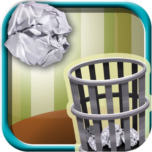 Office Paper Toss: Jerks Basketball Bin Dream iOS App