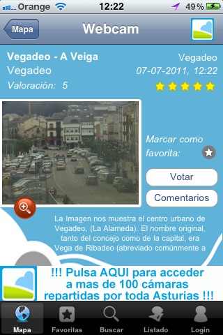 Webcams de Asturias Free - WAST Lite screenshot 4