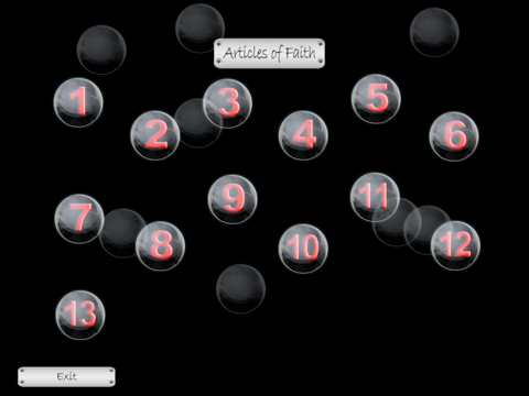 LDS Articles of Faith Bubble Brains HD Free screenshot 4