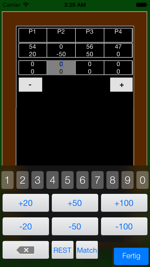 Jass-Tafel Screenshot