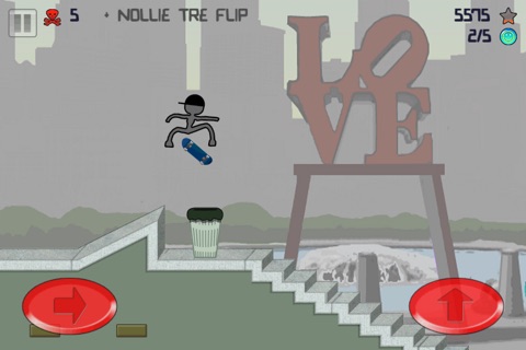 Stickman Skater screenshot 2