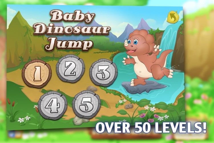 Jump Dino Jump Free - Dinosaur Jumping Game