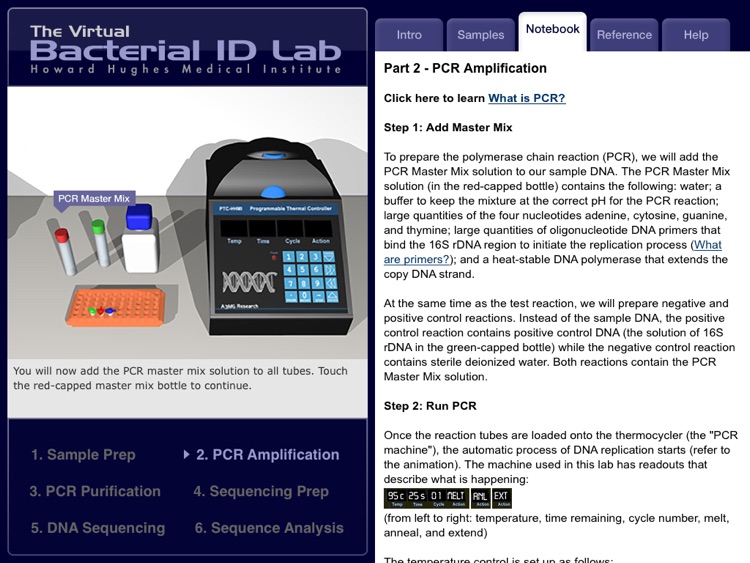The Virtual Bacterial ID Lab