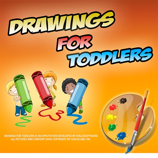 Drawings for Toddlers Free iOS App