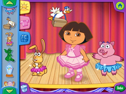 Dora's Dress-Up Adventures HD screenshot 4