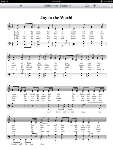 Christmas Songbook Lite screenshot 2