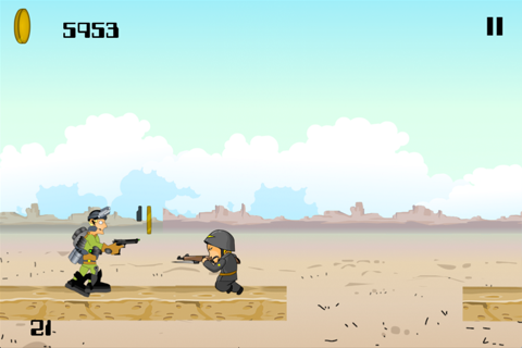 A Future War of the Desert – Ultimate Soldier Shooting Game in Death Valley screenshot 3