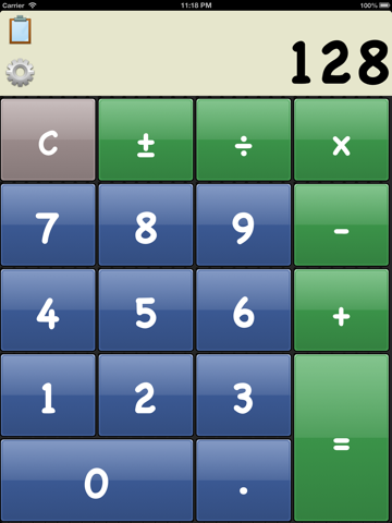 Screenshot #5 pour Calculator Big Buttons
