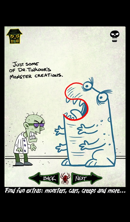 Drawing With Letters: The Haunted Creeps and Ghastly Ghouls of Spiderbite screenshot-4
