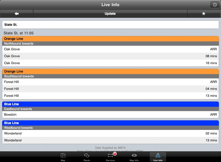 Boston Subway for iPad by Zuti screenshot-4