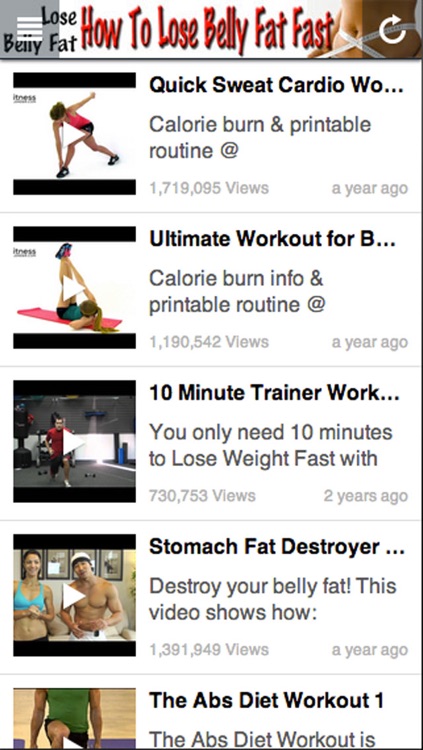 Lose Belly Fat Fast: Learn How To Lose Belly Fat Easily+ screenshot-3
