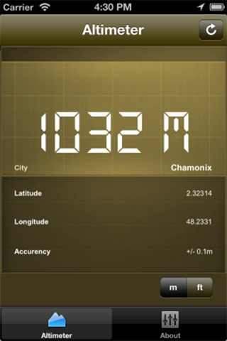 Altimeter : Accurate GPS for iPhone & iPad - FREE screenshot 2