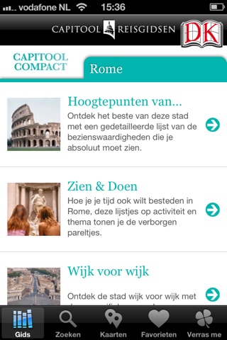 Rome Capitool Compact reisgids screenshot 2