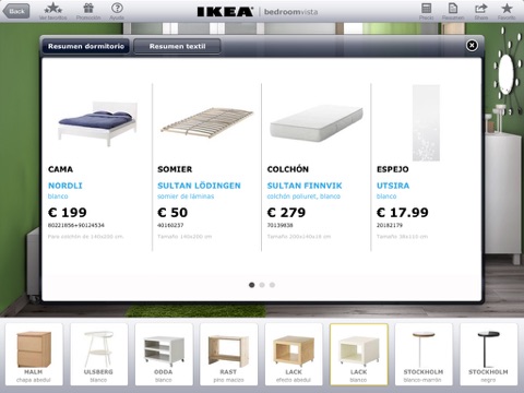 IKEA Bedroom Vista screenshot 2