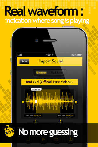 Bounce Tones Free - Personalize your own ringtone tones and alert tone screenshot 3