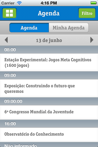 Rio+20 Vivo screenshot 2