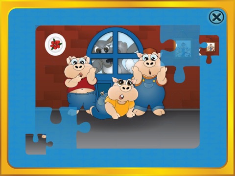 Screenshot #4 pour Les 3 petits cochons – Mémoire – Puzzle – Livre (Lite)