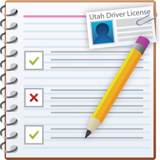 Utah Driver License Practice Test for iPad icon