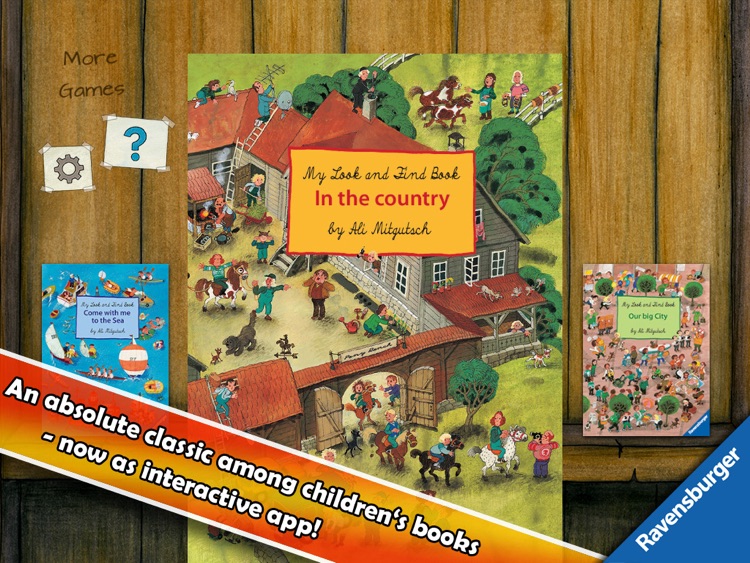 Look and Find Book "In the Country"