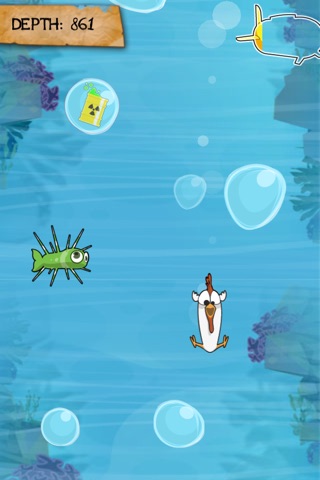 Chicken Deep: The diving chicken screenshot 4