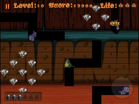 Cave Digger HD Lite screenshot 4