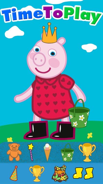 Happy Pig Family Party - Style and Design Fashion World Kids Game
