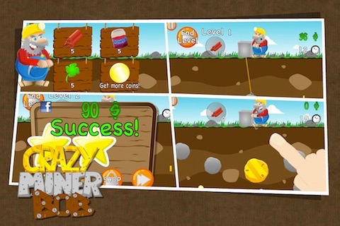 Crazy Miner Bob Lite screenshot-3