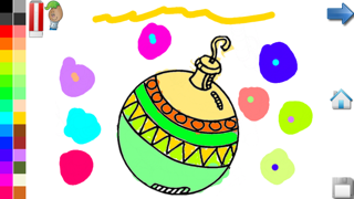 Screenshot #3 pour Livre de coloriage: Noël pour les tout petits ! - Des pages à colorier de Noël pour les enfants - Jeux pour enfants - app GRATUIT pour enfants