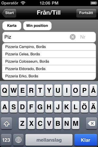 Taxi Borås screenshot 2