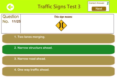 B.C. Canada 7L Driver Knowledge Practice Test screenshot 4