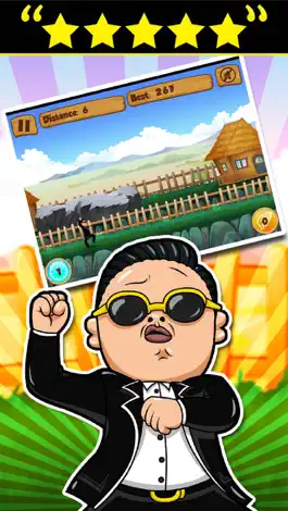 Game screenshot Запуск Gangnam Style - Running Gangnam Style mod apk